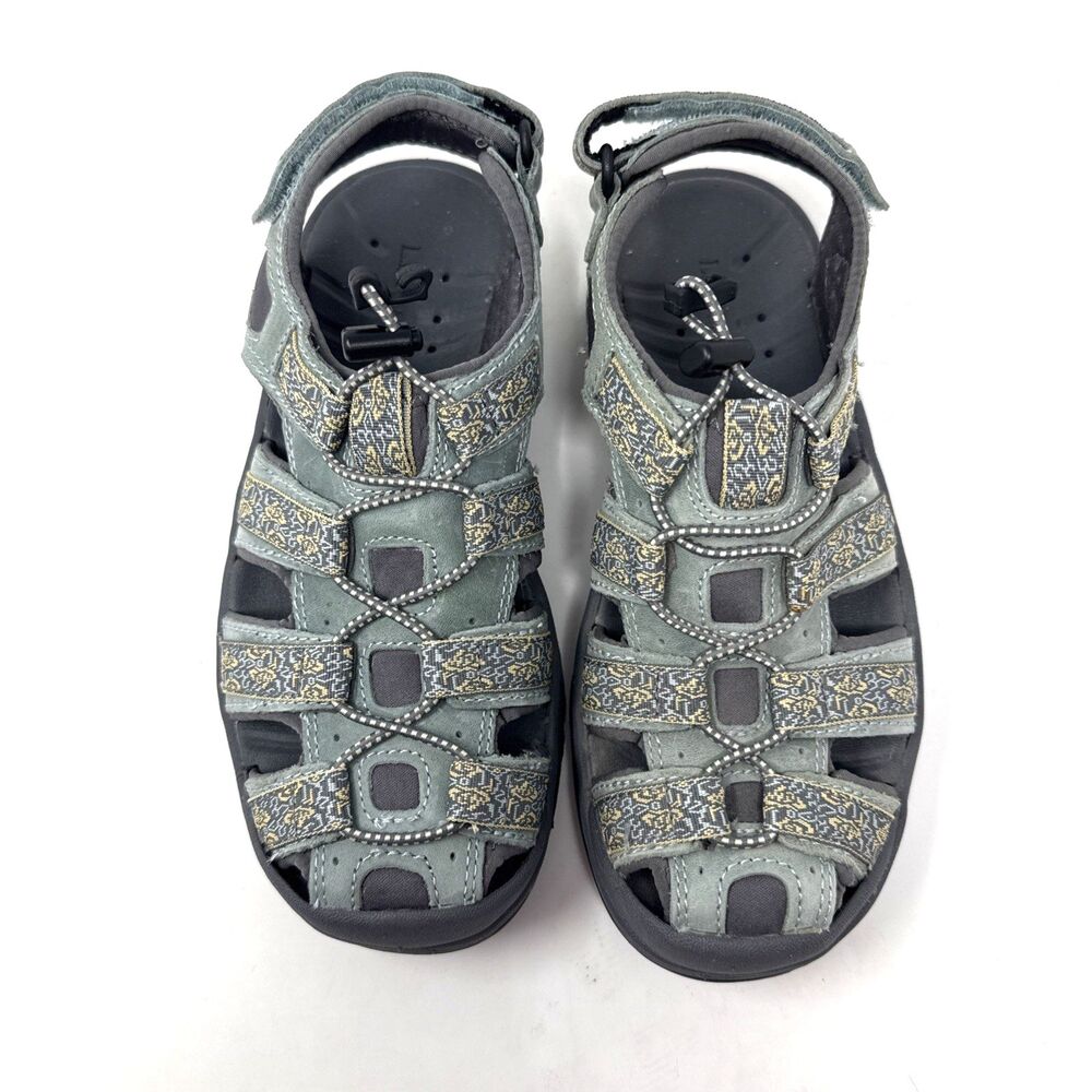LL BEAN All Terrain Explorer Sandals Womens Sz 6.5 Floral Tapestry Hiking Trail